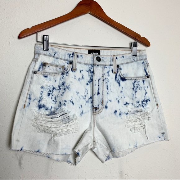 ❌SOLD❌ Hudson Sade Cut Off Shorts in Cloud 9 Sz 27 - Picture 3 of 8